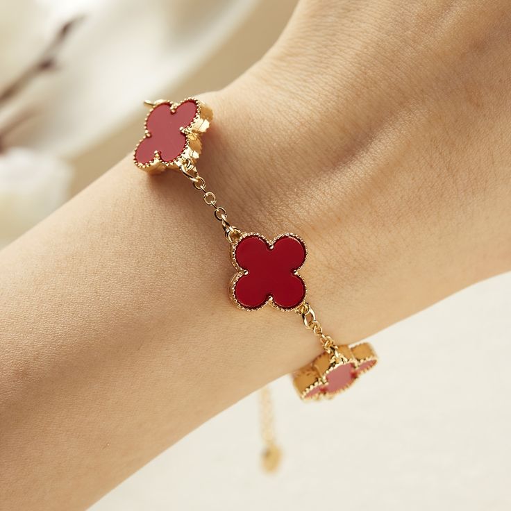 Pulsera Trébol Van Cleef | Envío Gratis