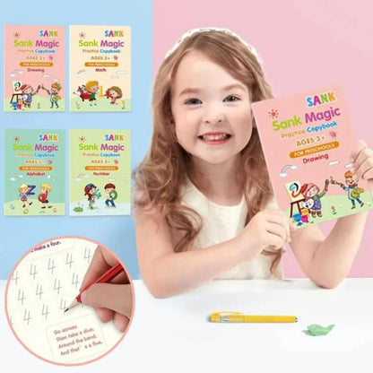 Magic Escritura Pro® - Set Cuadernos Magic Caligrafía Montessori