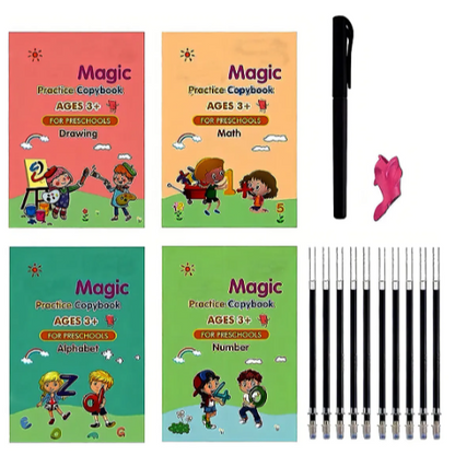 Magic Escritura Pro® - Set Cuadernos Magic Caligrafía Montessori