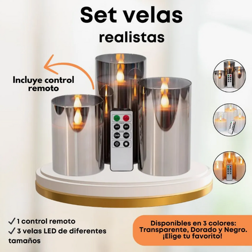 LumiFlame™ - Luz que transforma tu espacio