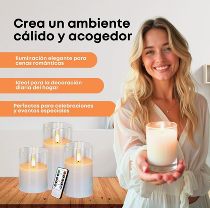 LumiFlame™ - Luz que transforma tu espacio